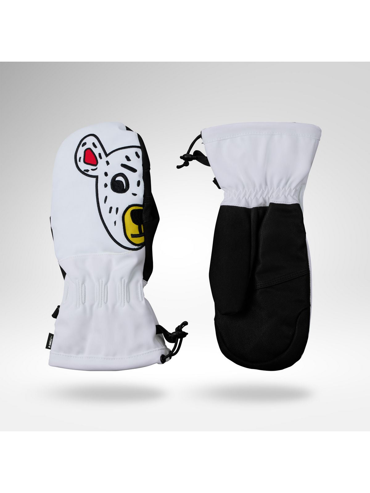 Rękawice narciarskie damskie ROSSIGNOL W Jcc Mittens R-Shell Dry białe