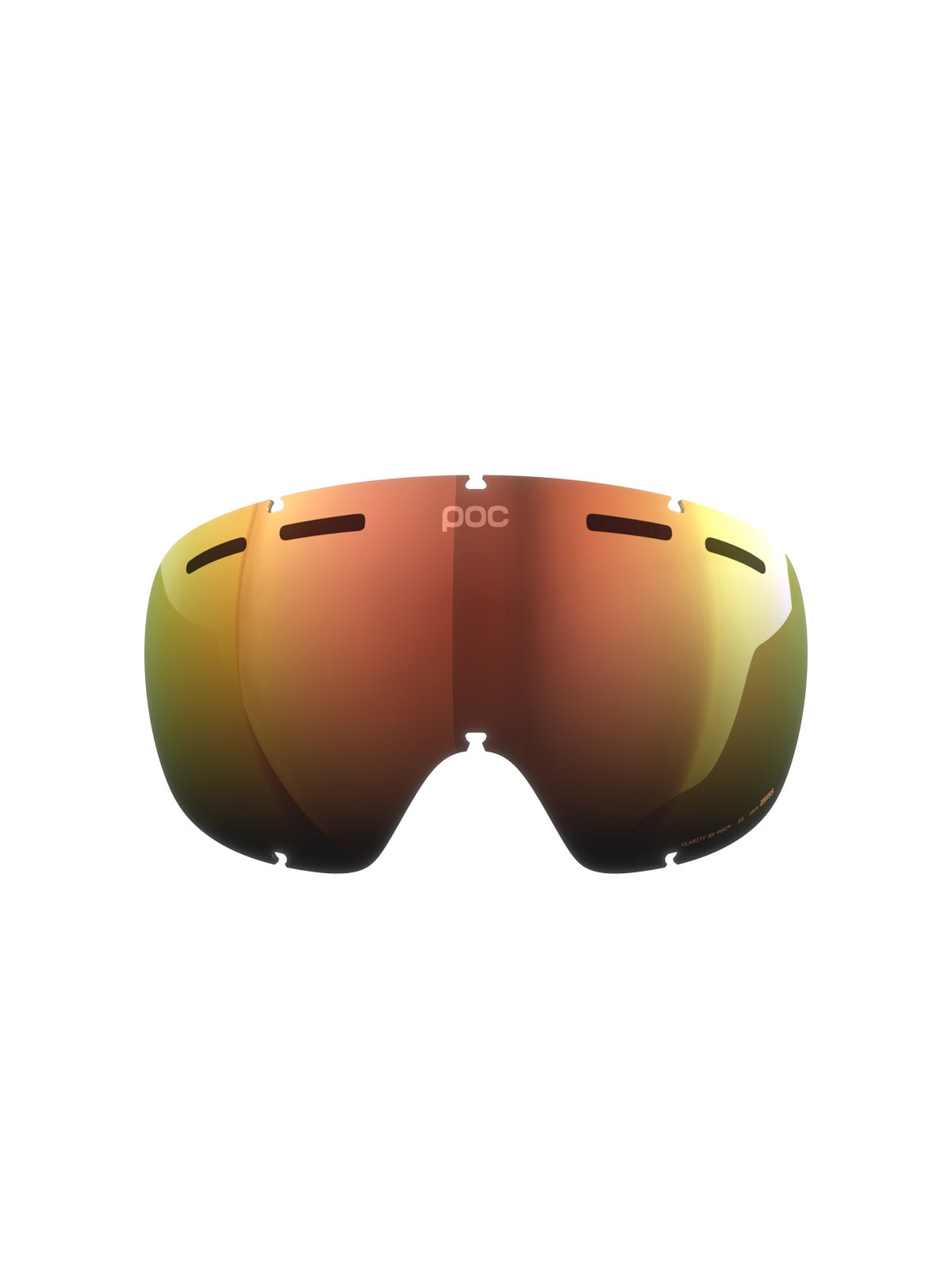 Szyba do gogli POC Fovea - Clarity Intense/Partly Sunny Orange - Cat.2