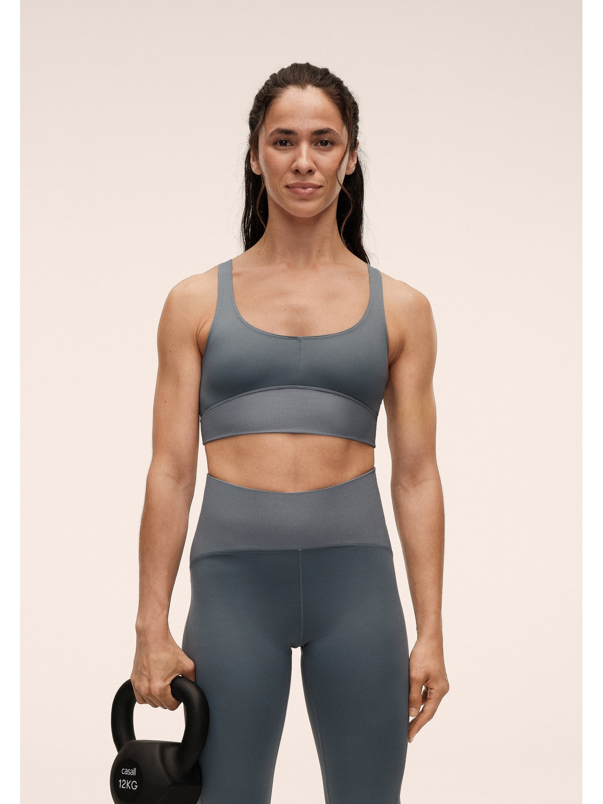 Top damski CASALL Brace Rib Top niebieski