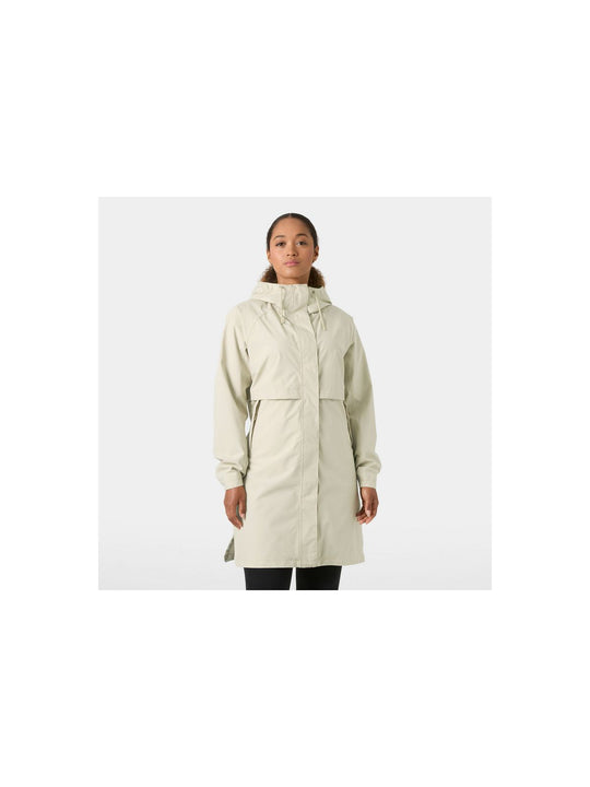 Płaszcz damski HELLY HANSEN W Sienna Rain Coat beżowy
