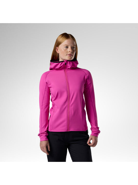 Bluza damska ROSSIGNOL W Mid Layer Thin Fz różowa
