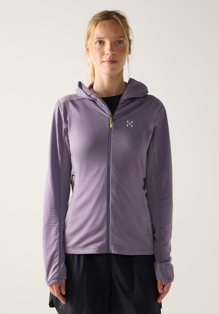 Bluza HAGLÖFS L.I.M Mid Multi II Hood Women purple fog