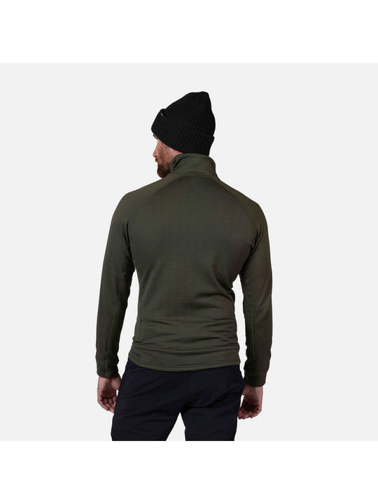 Bluza męska ROSSIGNOL Blackside Fleece Fz zielona

