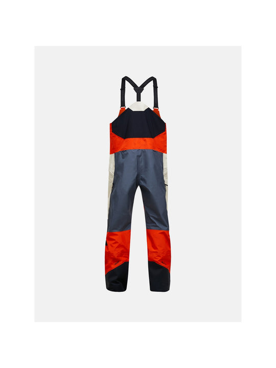 Spodnie PEAK PERFORMANCE M Vertical Gore-Tex Pro Bib Pants czerwony
