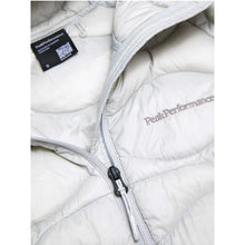 Kurtka damska PEAK PERFORMANCE Helium Nova Down Hood Jacket biała
