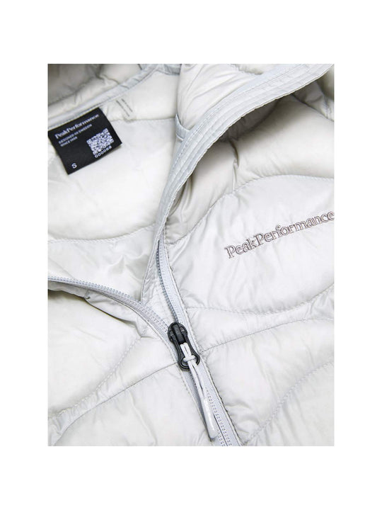 Kurtka damska PEAK PERFORMANCE Helium Nova Down Hood Jacket biała
