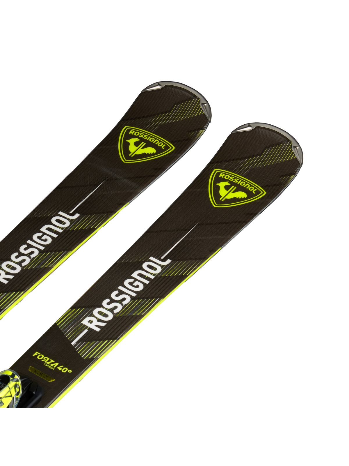 Narty Rossignol Forza 40' Ca + wiązania LOOK Xpress 11 Gw B83 Black Yellow
