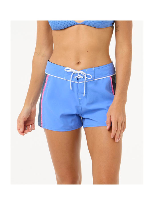 Szorty kąpielowe damskie RIP CURL Las Dalias Performance 3" niebieskie
