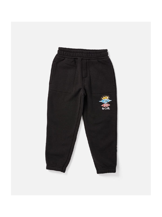 Spodnie dresowe chłopięce RIP CURL Icons Of Shred Trackpant Boy czarny
