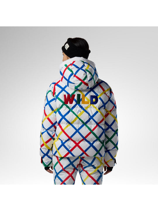 Kurtka narciarska damska ROSSIGNOL W Jcc Allsnow Down Ski Jacket multikolor
