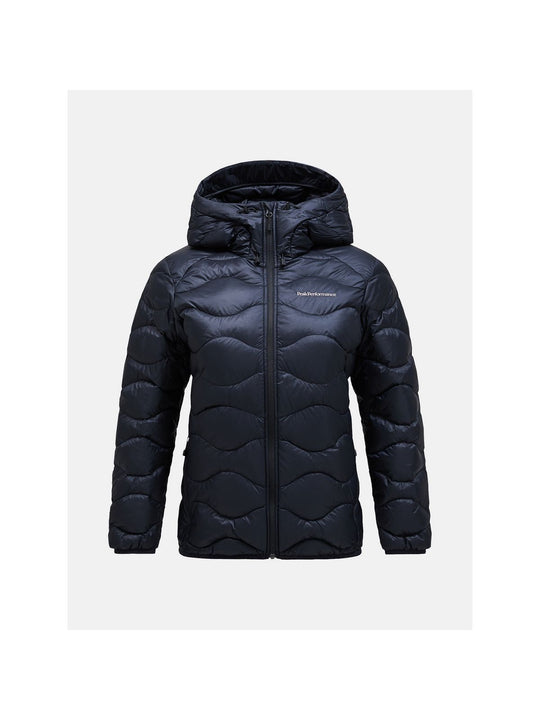 Damska kurtka puchowa Peak Performance W Helium Down Hood Jacket czarny
