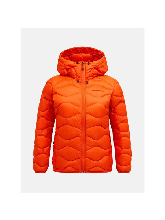 Kurtka PEAK PERFORMANCE Helium Down Hood Jacket Women czerwony
