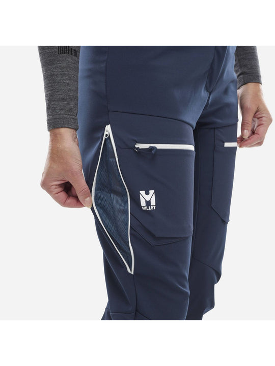 Spodnie narciarskie damskie MILLET W M White Shield Pt granatowy
