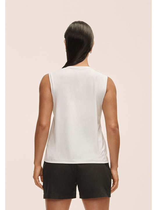 Koszulka damska treningowa Casall Graphic Tank biały
