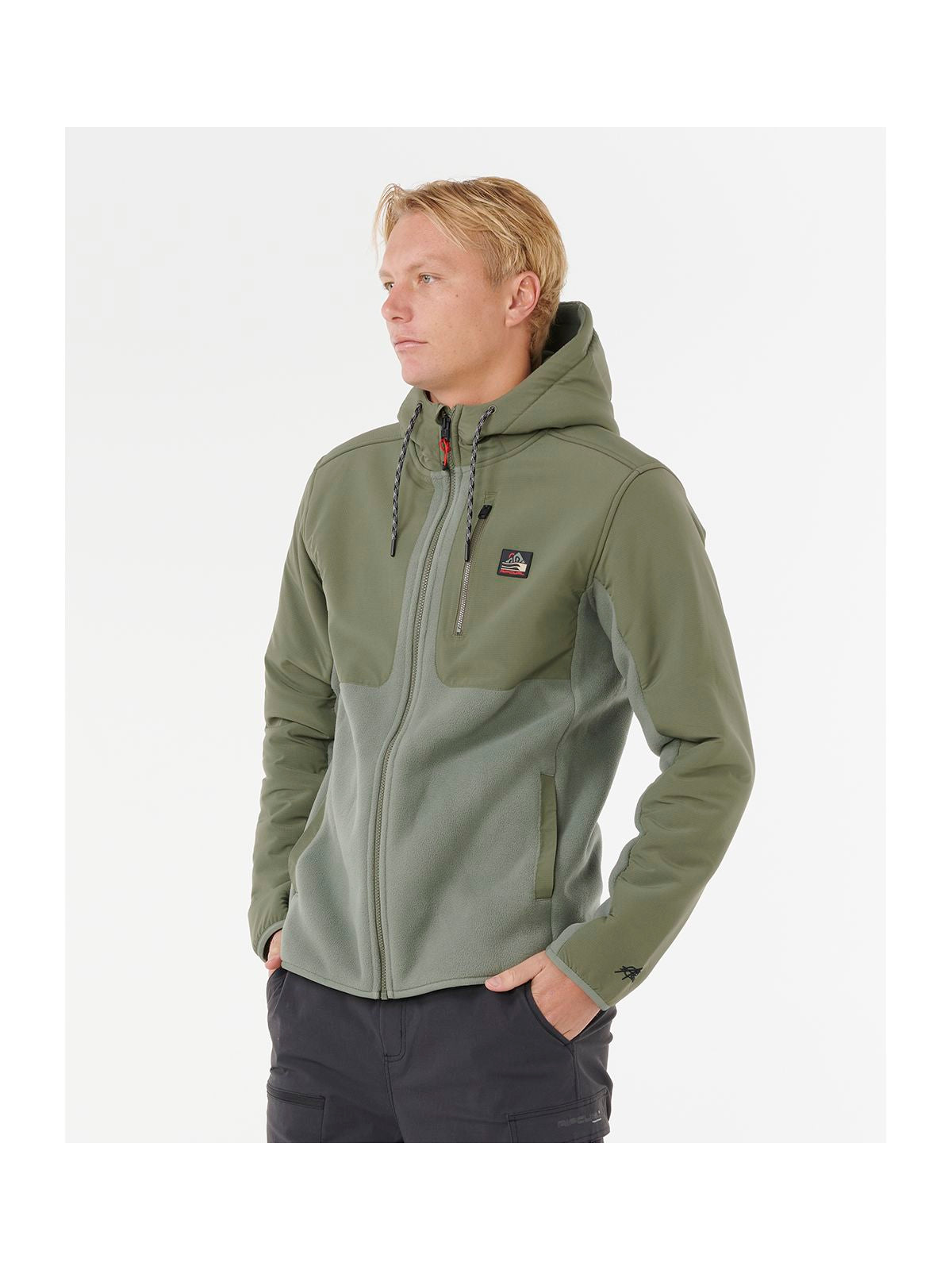 Bluza RIP CURL ANTI SERIES SEARCH zielona