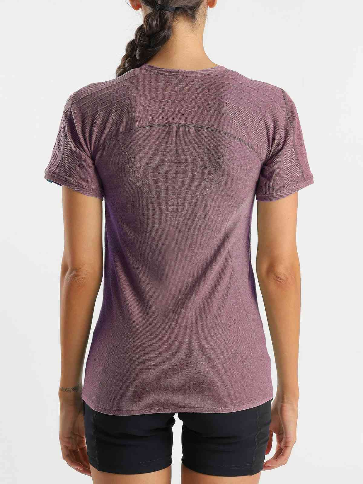 Koszulka trekkingowa damska UYN Sparkcross Self Layer – mauve