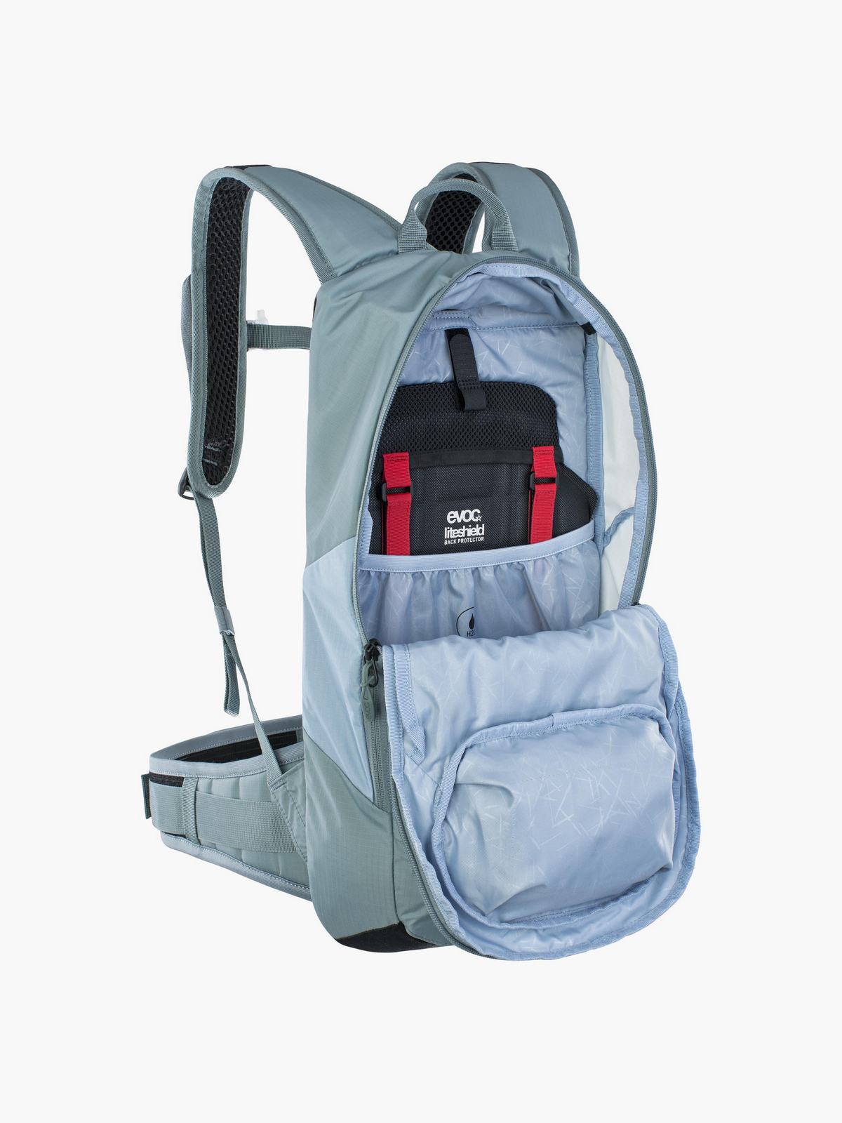 Plecak EVOC FR Lite Race 10 steel - copen blue