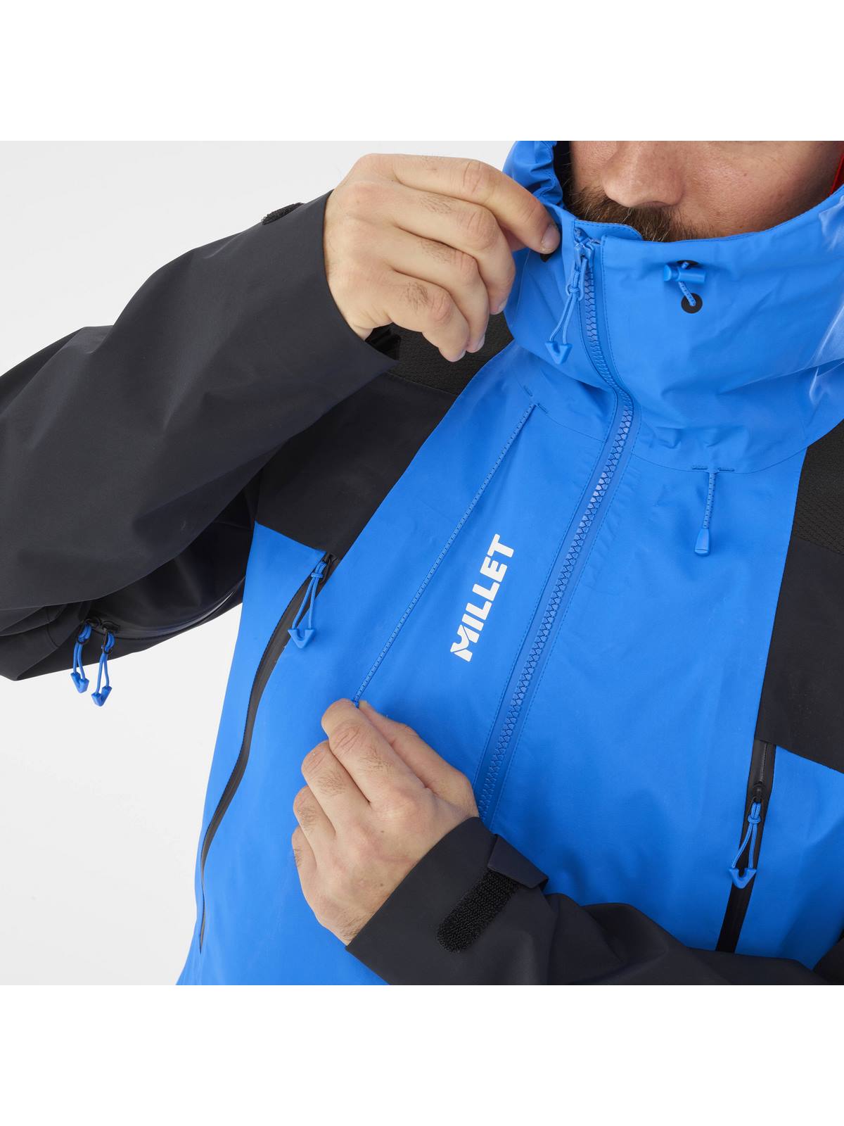 KURTKA MILLET K ABSOLUTE GTX PRO JKT M niebieski