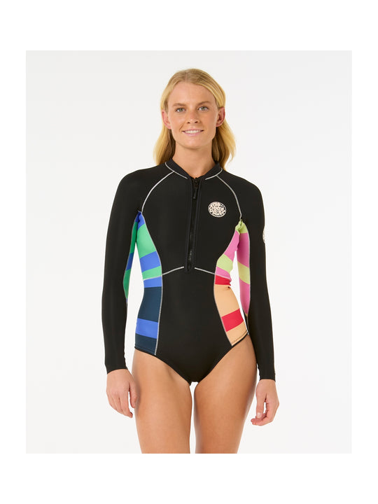 Pianka damska RIP CURL G-Bomb 1.5Mm Ls Fz Full Spring czarna
