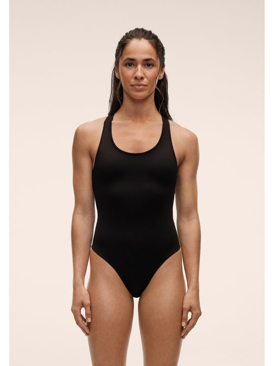 Body damskie CASALL Racerback Mesh Back Body czarne
