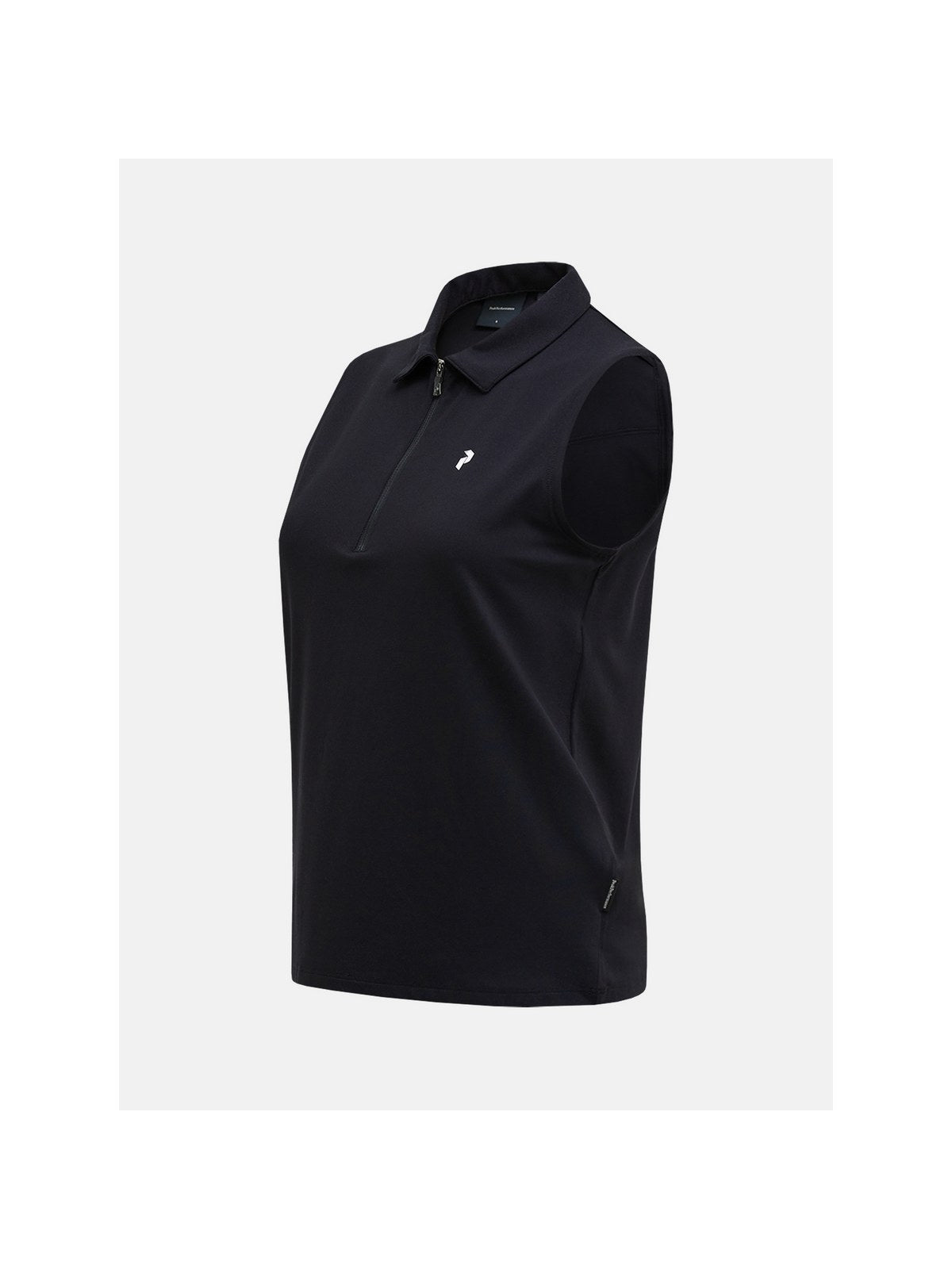 adventuresports koszulka-peak-performance-w-comfort-zip-sl-polo-czarny-g80194020-050 tyl
