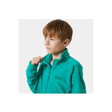 Bluza dziecięca HELLY HANSEN Jr Daybreaker 2.0 Jacket kolor zielony
