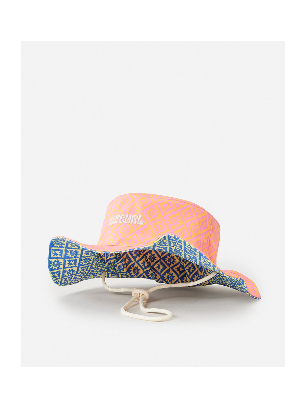 Kapelusz RIP CURL Mixed Revo Upf Bucket-Girl pomarańczowy