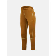 Spodnie Termiczne PEAK PERFORMANCE Magic 7/8 Long Johns Wool-blend Baselayer Women brązowy
