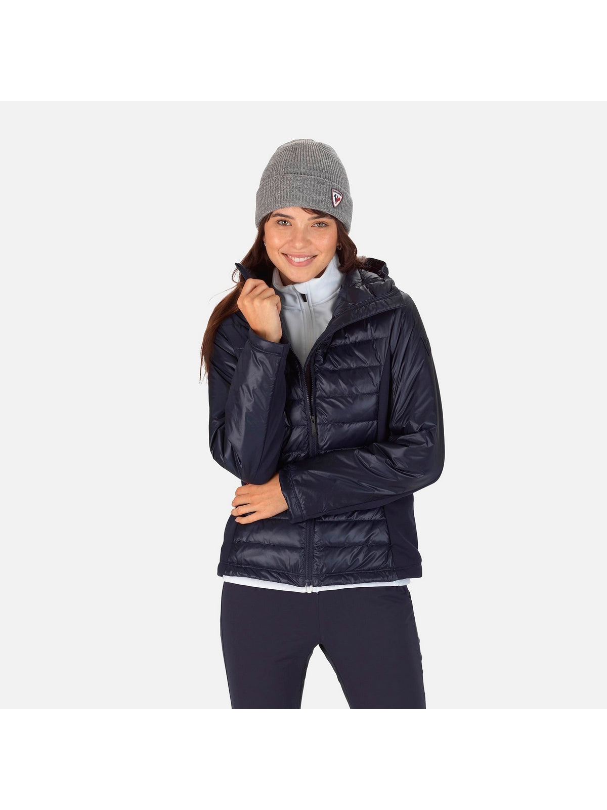 Kurtka ROSSIGNOL W Skpr Hybrid Light Jkt granatowy - Adventure Sports