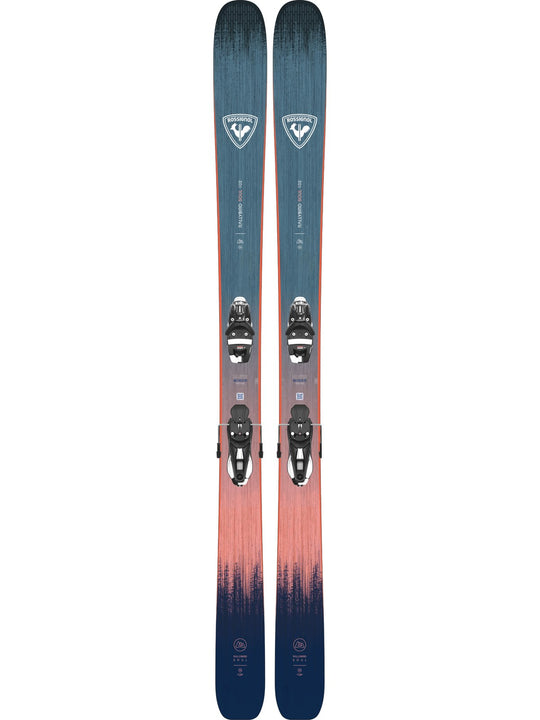 Narty damskie ROSSIGNOL RALLYBIRD SOUL 102 + wiązania LOOK NX 12 Konect GW Rent Sys
