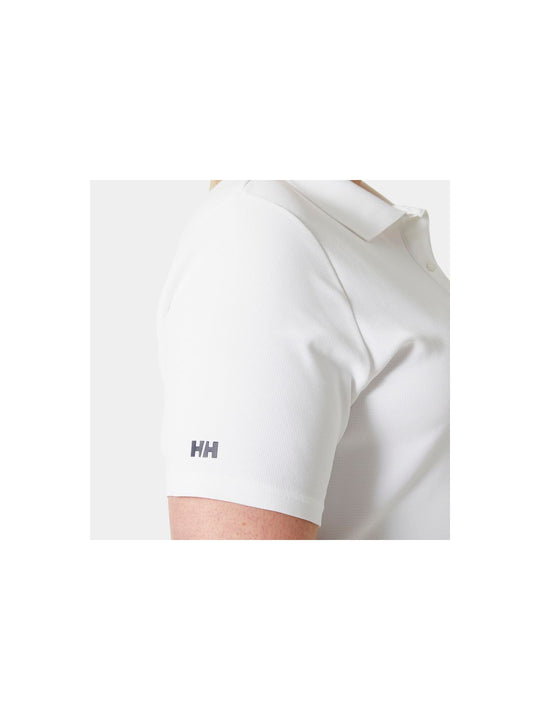 Koszulka damska HELLY HANSEN W Crew Tech Polo kolor biały
