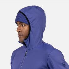 Bluza męska ROSSIGNOL Mid Layer Stretch Hoodie niebieska
