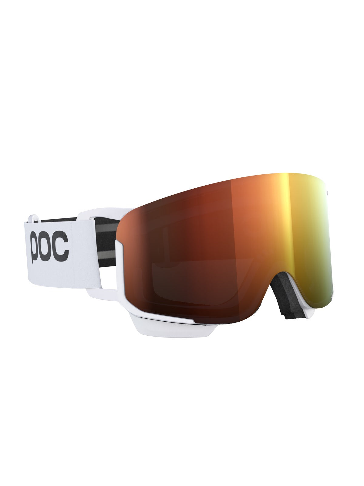 Gogle narciarskie POC Nexal Mid Wide Fit biały Cat 2