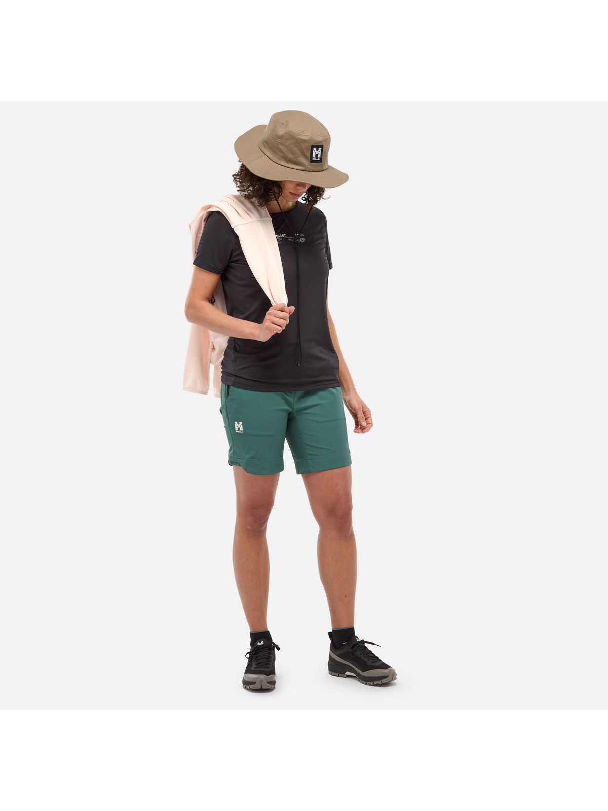 Szorty MILLET UBIC STRETCH SHORT W zielony - Adventure Sports