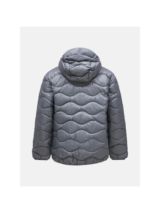 Kurtka puchowa męska PEAK PERFORMANCE Helium Down Hood Jacket szara
