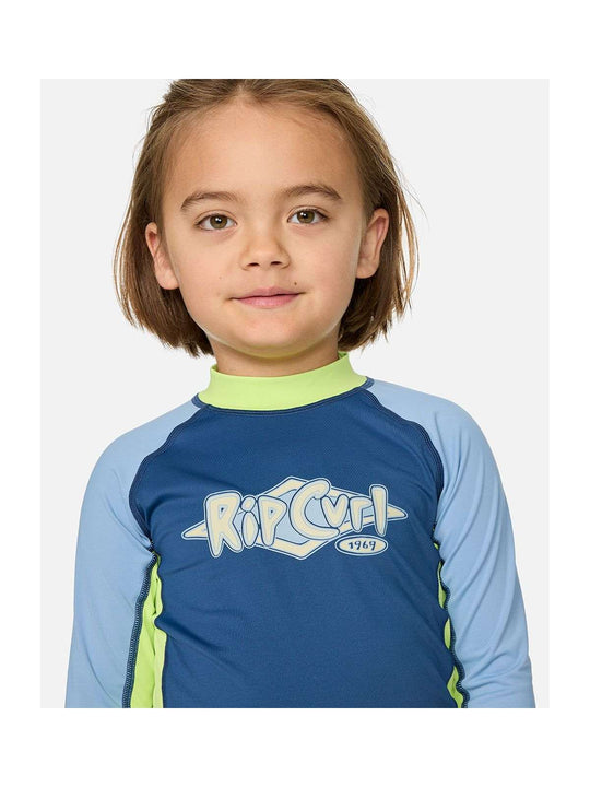 Lycra chłopięca RIP CURL Ride The Wave Upf L/S-Boy niebieska
