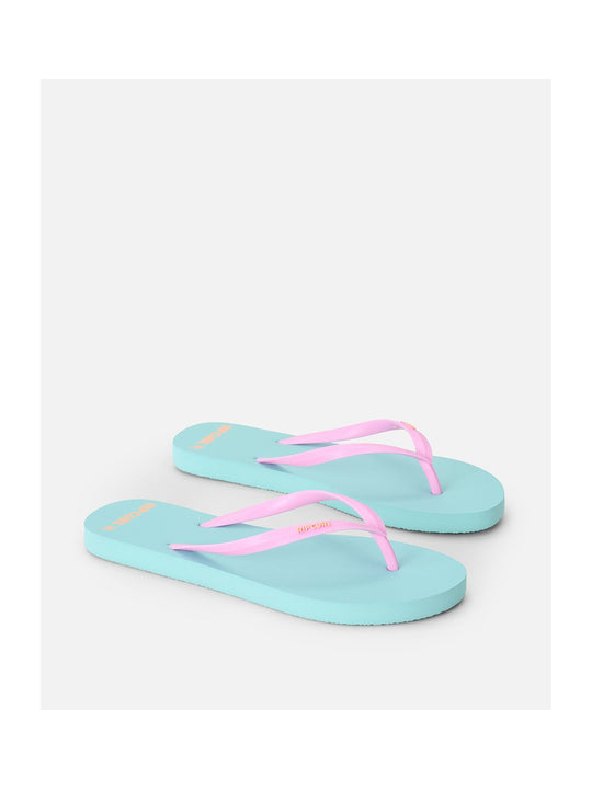 Japonki damskie RIP CURL Bondi Bloom Open Toe niebieskie
