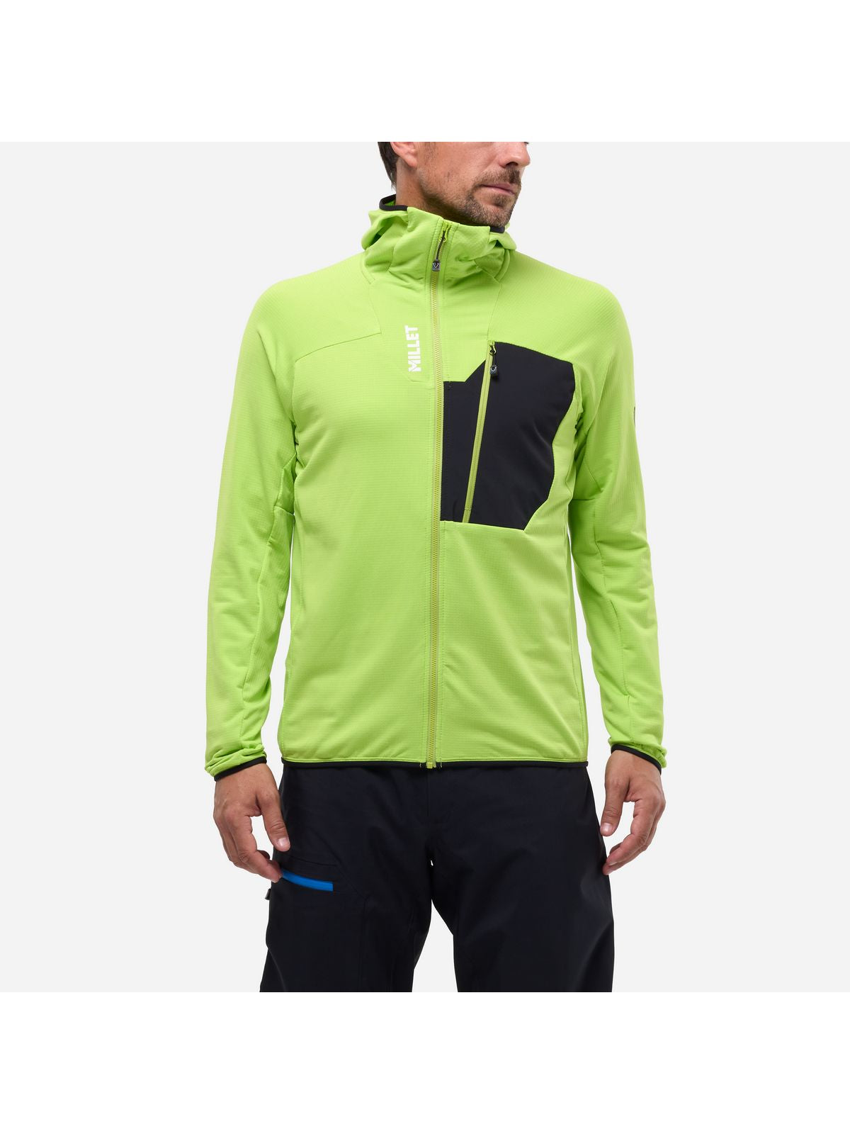 Bluza męska MILLET Trilogy Icon Lightgrid Hd M żółta limonkowa