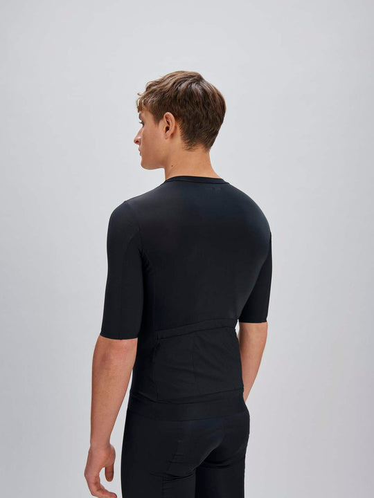 Koszulka rowerowa POC M's Raceday S/S Jersey czarna
