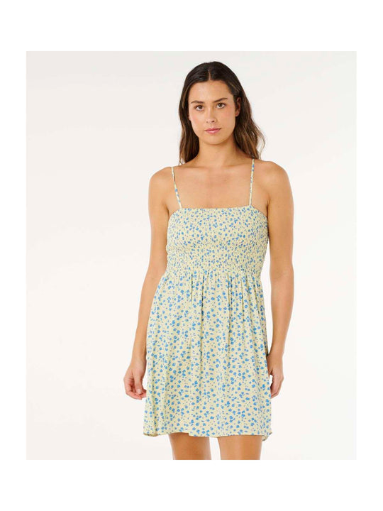 Sukienka RIP CURL Surf Side Shirred Dress żółta
