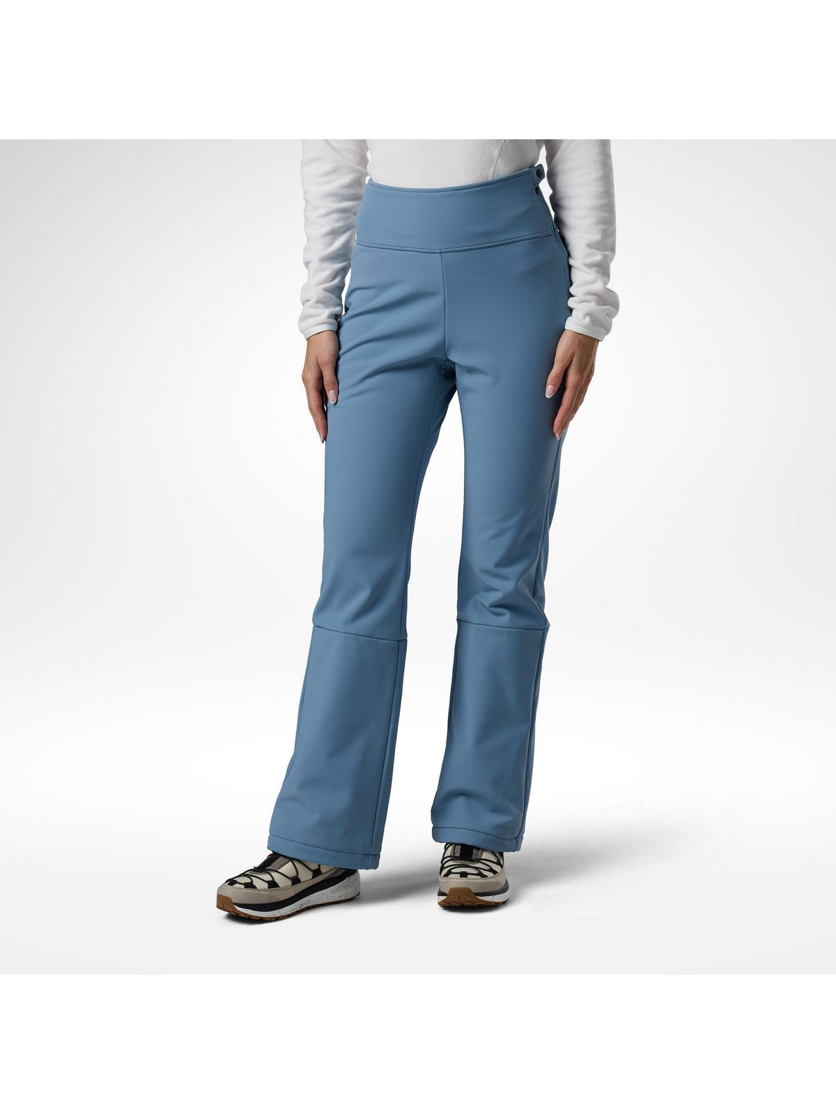 Spodnie narciarskie damskie ROSSIGNOL W Ski Softshell Pant niebieskie