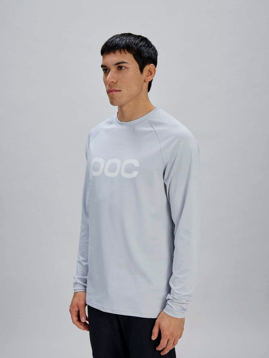 Koszulka rowerowa POC M's Reform Enduro Jersey szara

