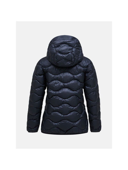 Damska kurtka puchowa Peak Performance W Helium Down Hood Jacket czarny

