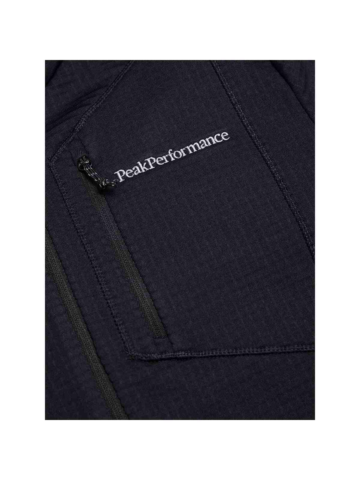 Bluza Peak Performance M Trail Polartec Half Zip czarny