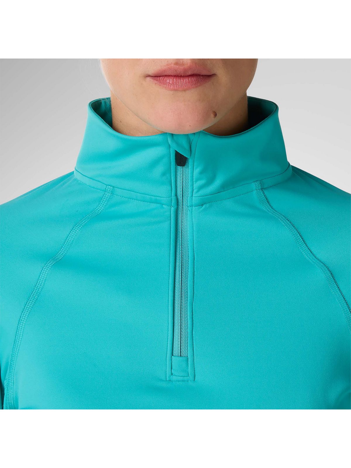 Bluza damska ROSSIGNOL W Half Zip First Layer niebieska