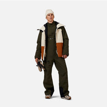 Spodnie narciarskie męskie ROSSIGNOL Outerlimits Insulated BIB zielone
