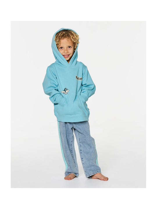 Bluza juniorska RIP CURL Paddle Out Art Hood-Boy niebieska
