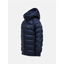 Kurtka PEAK PERFORMANCE Jr Tomic Insulated Hood Jacket granatowy
