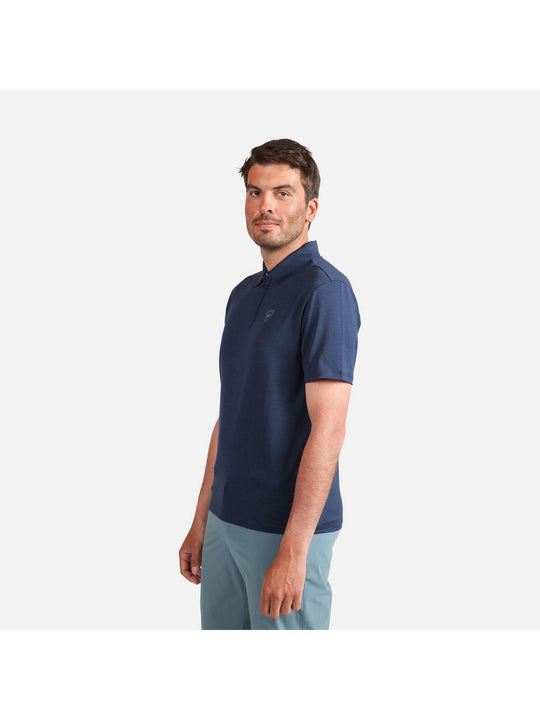 Koszulka męska polo ROSSIGNOL Cloudrest Polo granatowy - Adventure Sports
