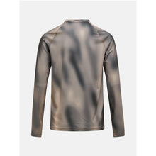 Koszulka męska termiczna PEAK PERFORMANCE Spirit AOP Crew Synthetic Baselayer beżowa
